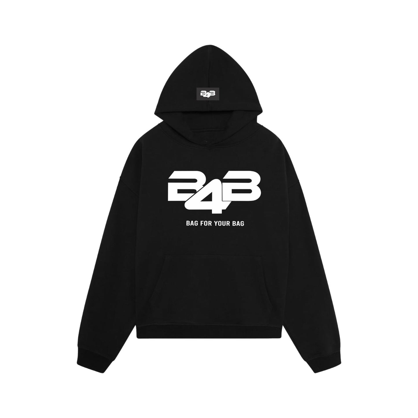 b4b classic hoodie - black