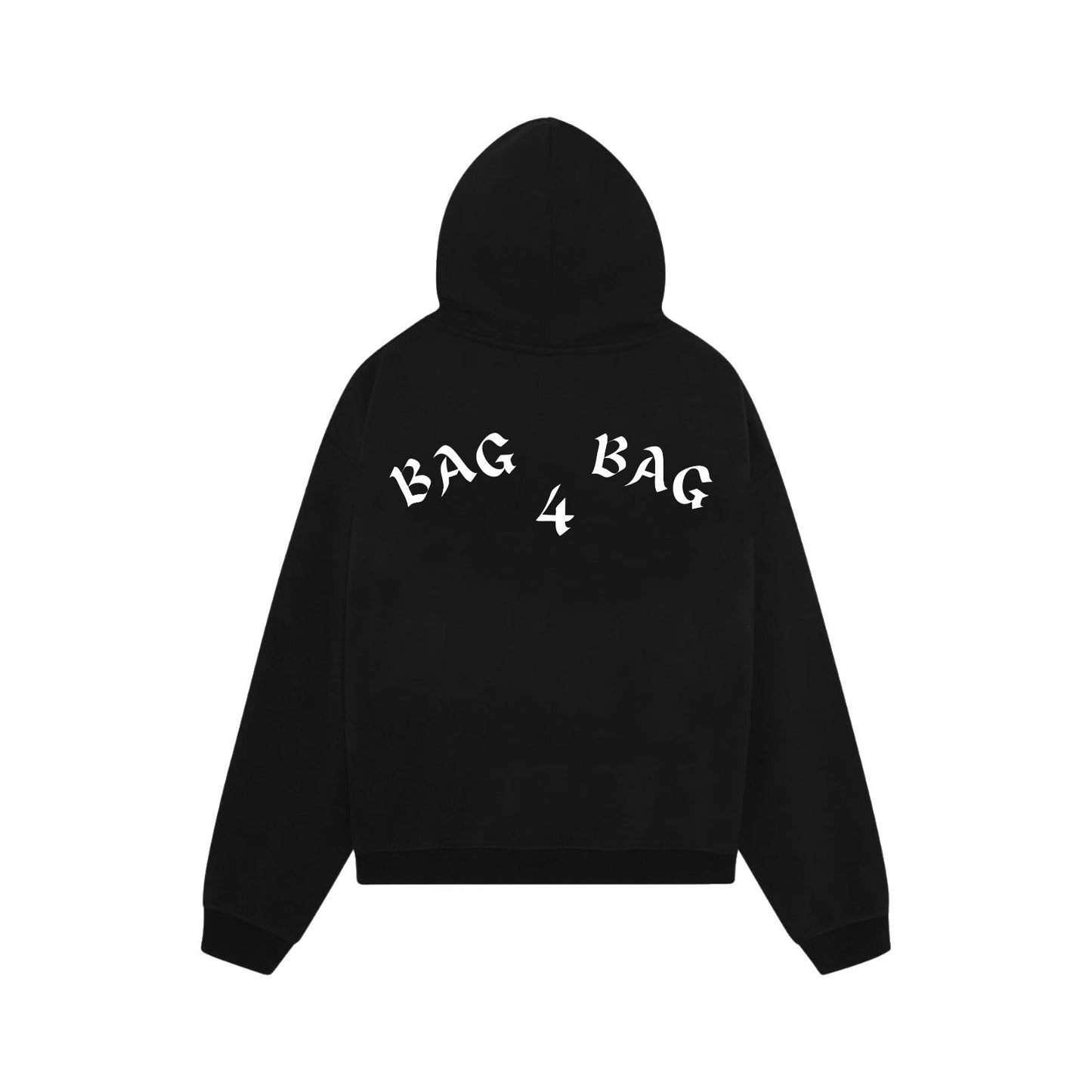 b4b classic hoodie - black