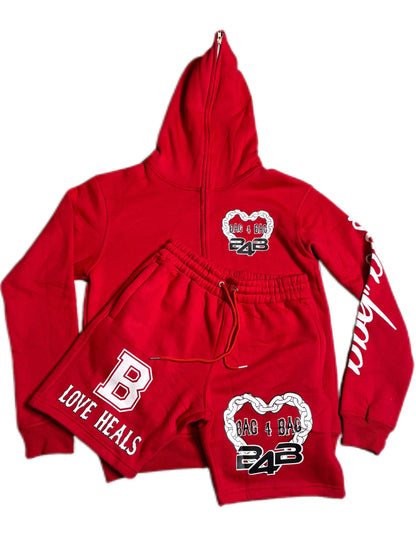 B4B Love Heals Red Set